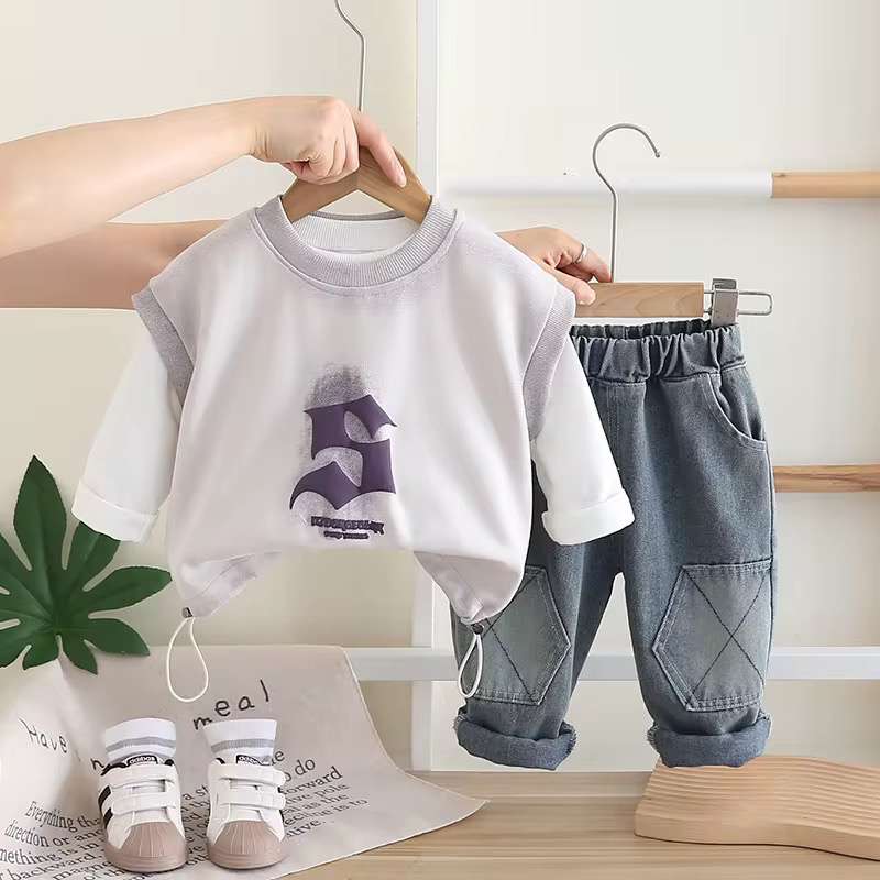 طقم ولادي ربيعي للعيد