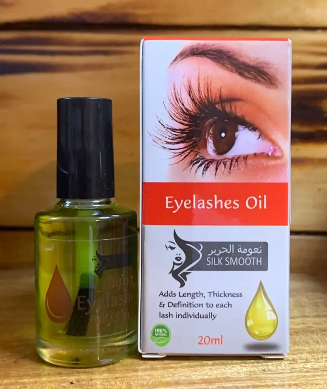 زيت تقوية الرموش