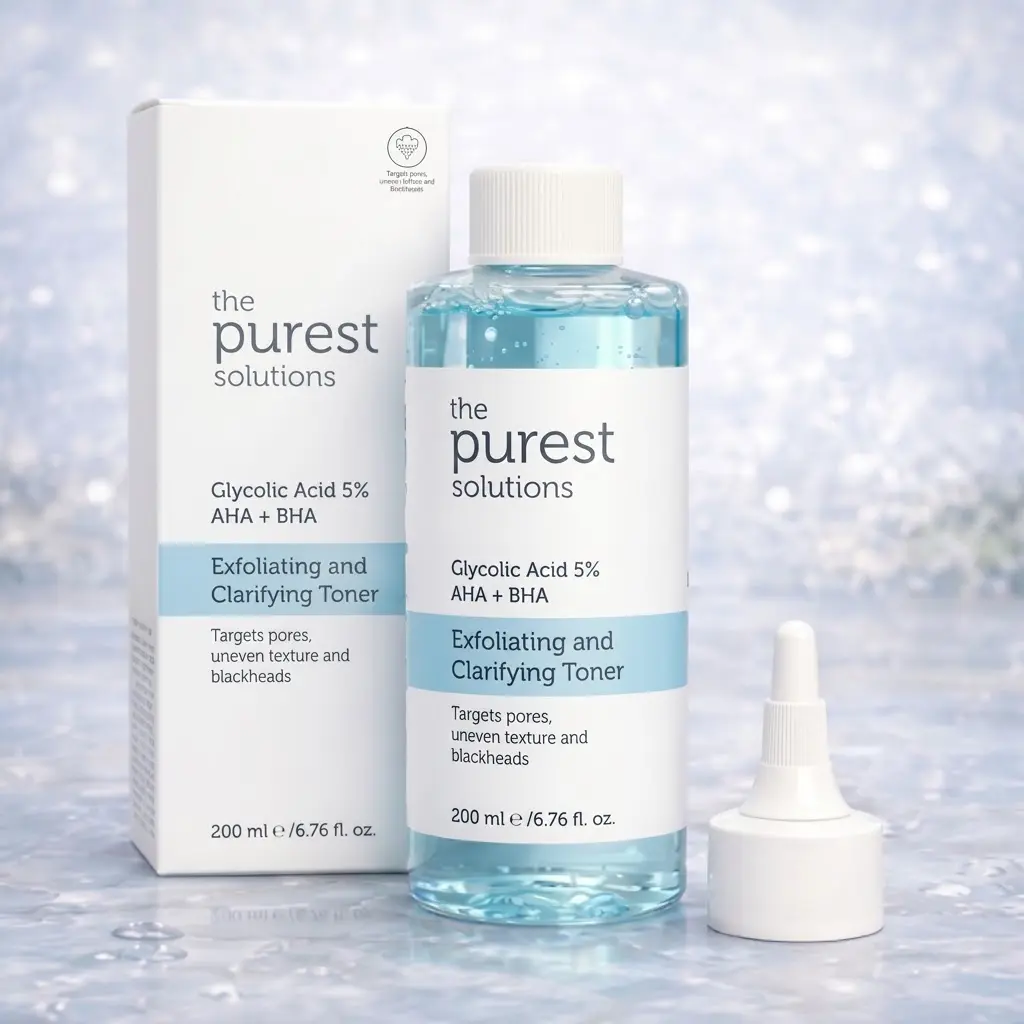 تونر قليكولك اسيد 200مل the purest solutions