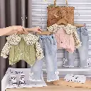 طقم بناتي 3قطع مورد