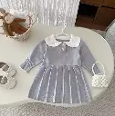 فستان صوف ابة بيضاء