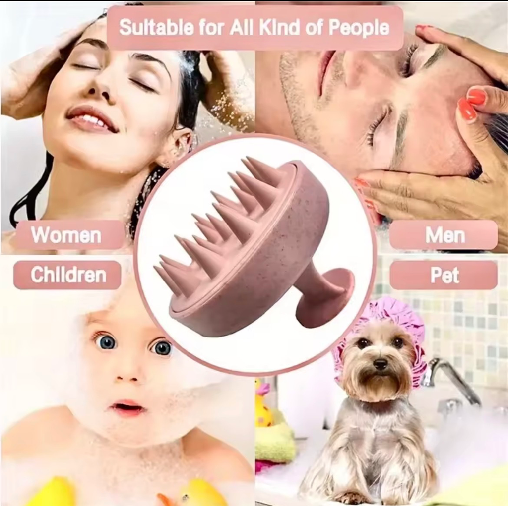 فرشاة لتدليك فروة الراس 