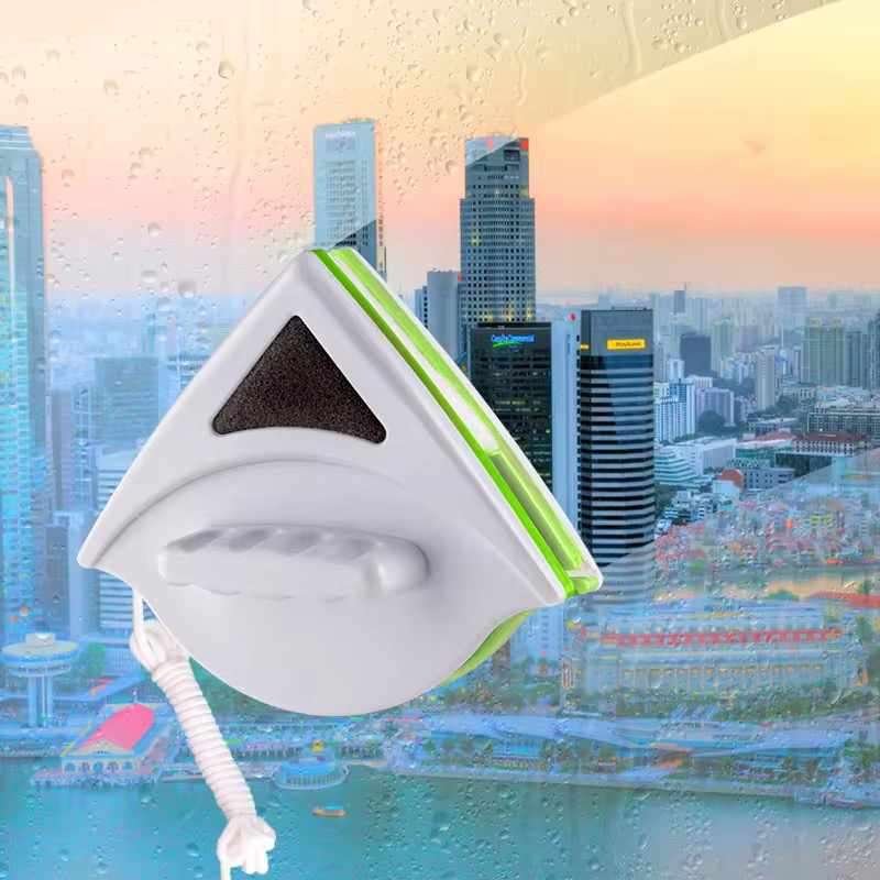 منظف زجاج مزدوج الوجهين.