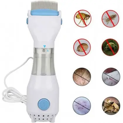 Electric Comb For Removing Lice-مشط القمل الكهربائي V-Comb لتنظيف شعر الاطفال